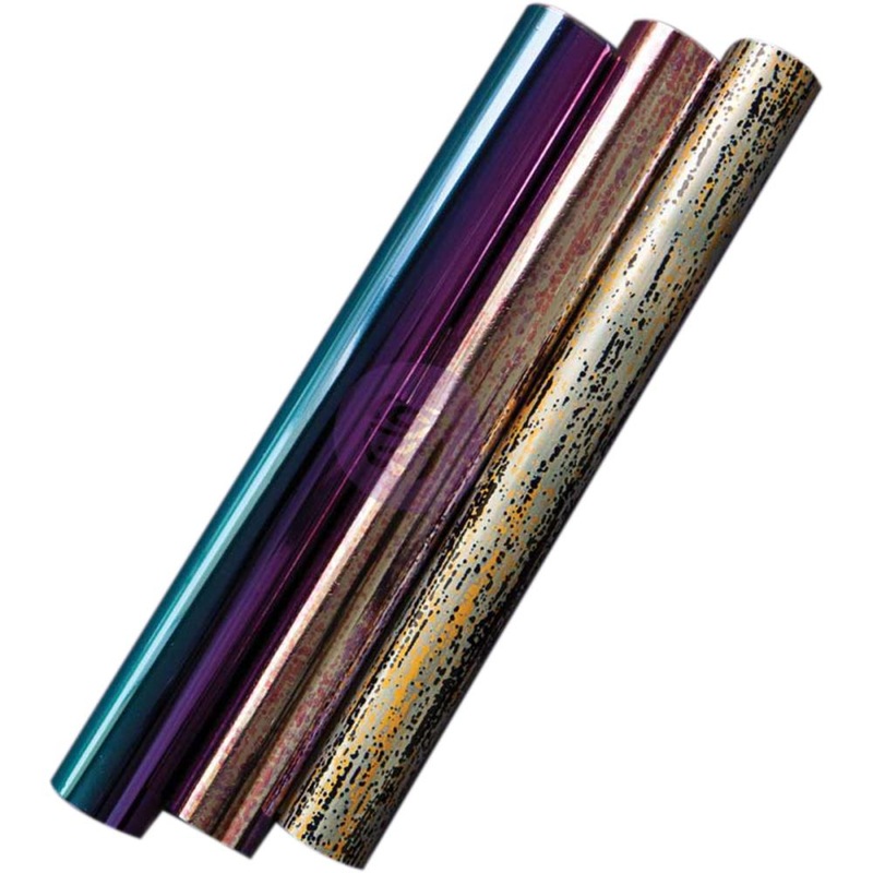 Prima Rub-On Foil Sheets 6X12 6/Pkg Foildelic