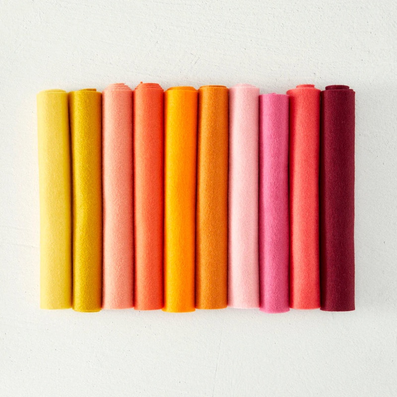 Spellbinders Merino Wool Felt Sheets Collection – Warm
