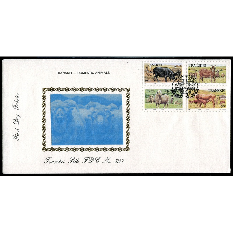 Transkei Silk 87.5 Domestic Animals Cyan
