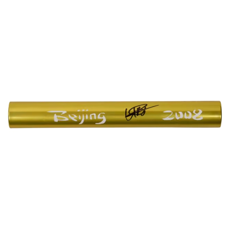Usain Bolt Signed 2008 Beijing Olympics Baton with Beckett COA