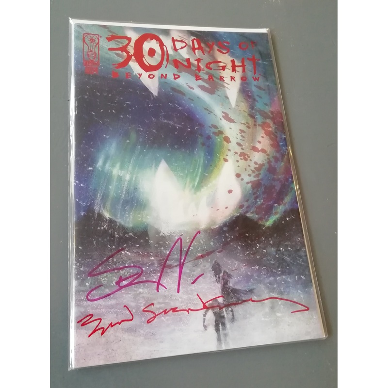 30 Days of Night Beyond Barrow #1 Signed Foil Edition NM