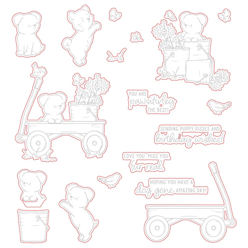 Dog Gone Amazing – Coordinating Honey Cuts