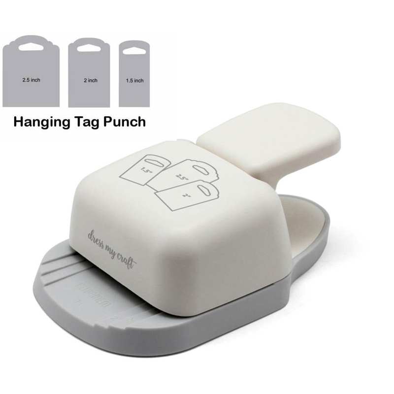 Dress My Craft Paper Punch Hanging Tag