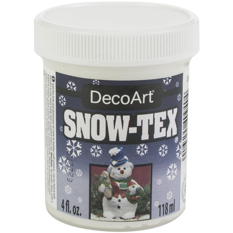 Snow Tex 4 fl.oz by DecoArt – Artificial Snow Paste