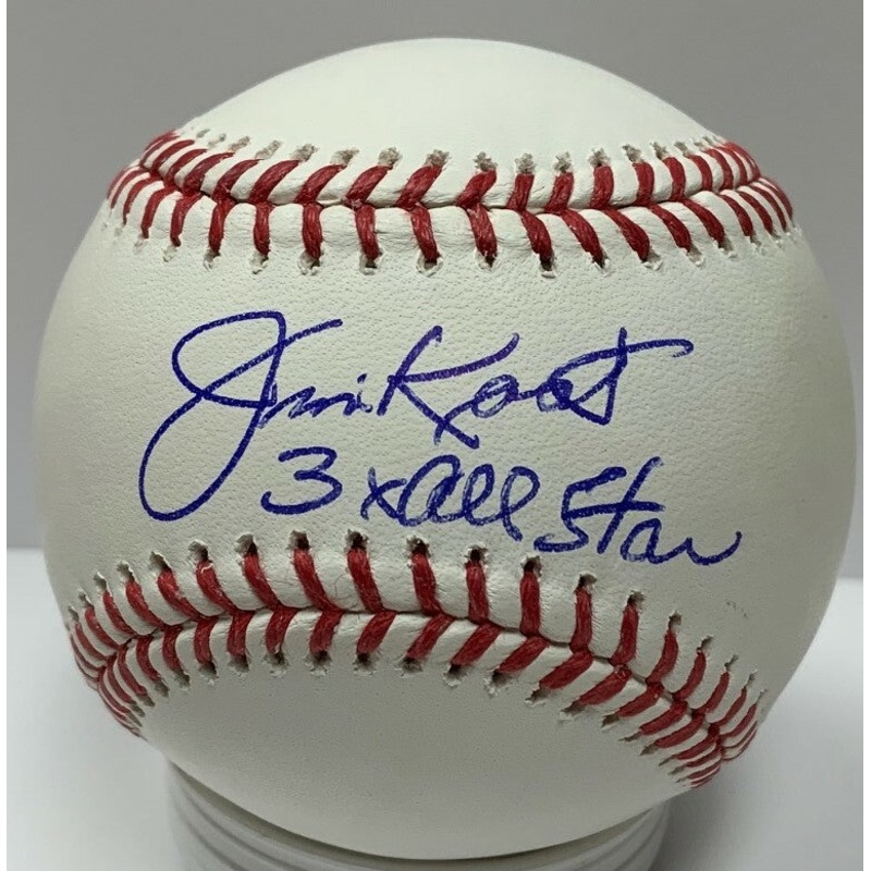 Twins Cardinals JIM KAAT Signed Official MLB Baseball AUTO w/ 3 x All Star JSA