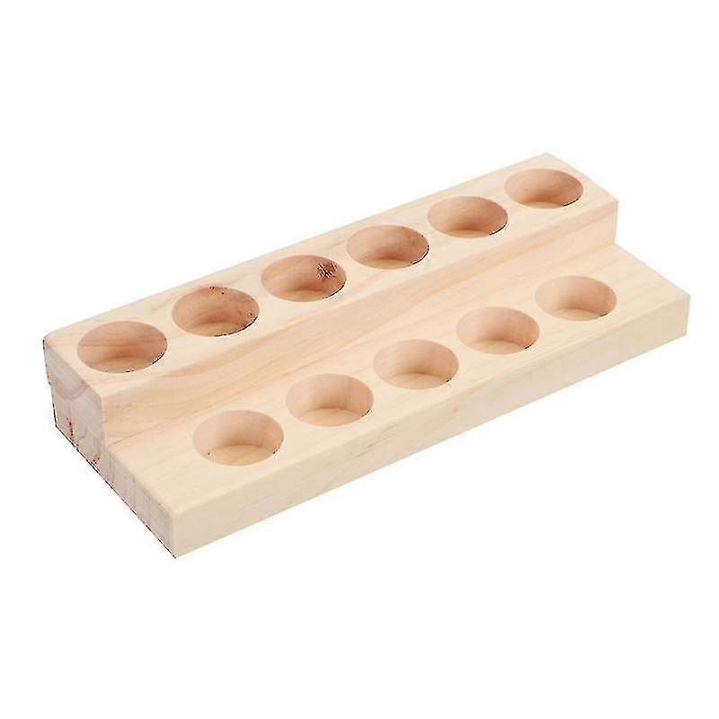2 Tiers Essential Oil Display Shelf Organizer Storage Rack Holder Stand