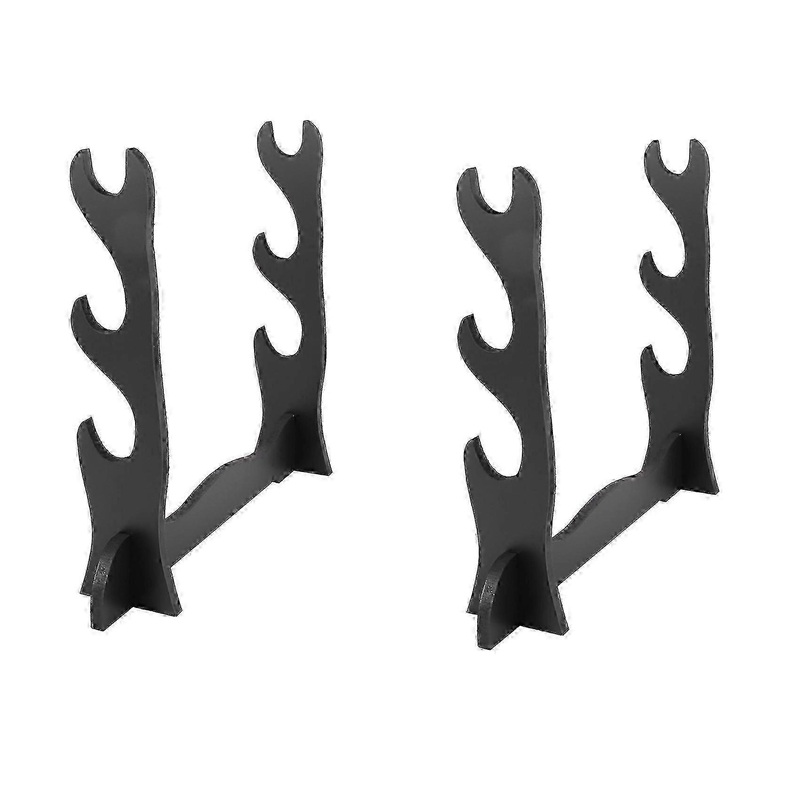 2X 3Tier Samurai Sword Katana Holder Stand Bracket Rack Display