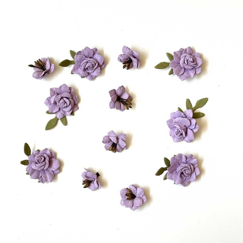 49 And Market Florets Paper Flowers Thistle