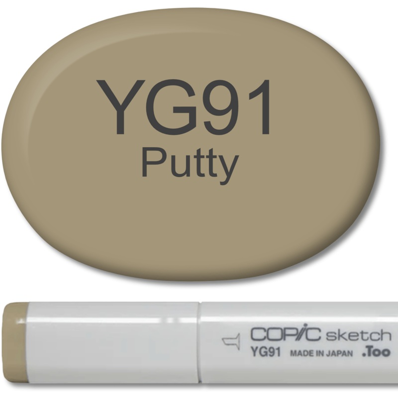 Copic Sketch Marker – YG91 Putty