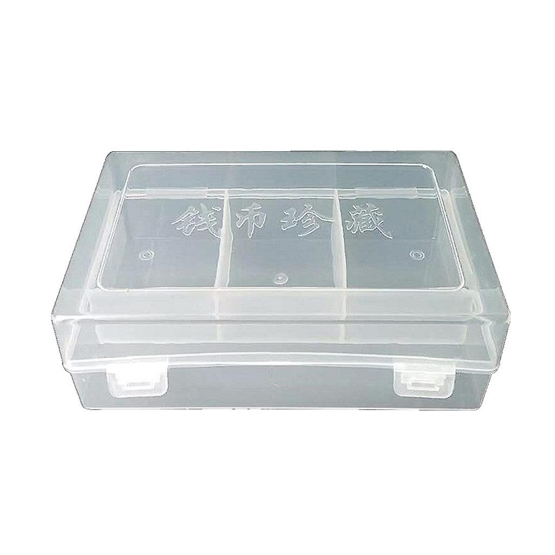 for Creative 40/46mm Coin Holder Plastic Coin Storage Box Coin Collection Suppli
