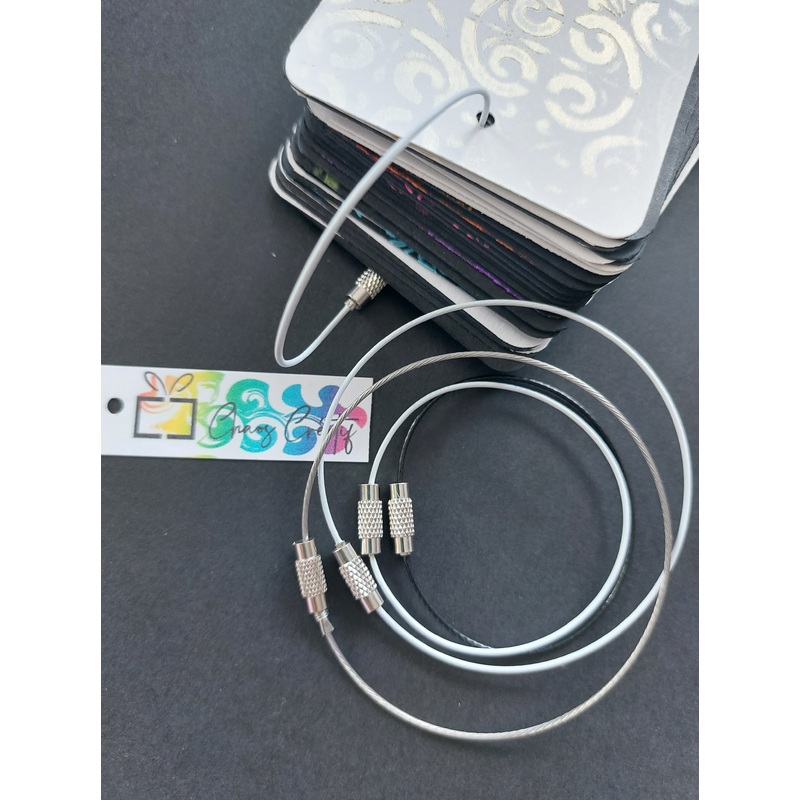 Le chaos cratif 8 inch binding cable 3/pkg