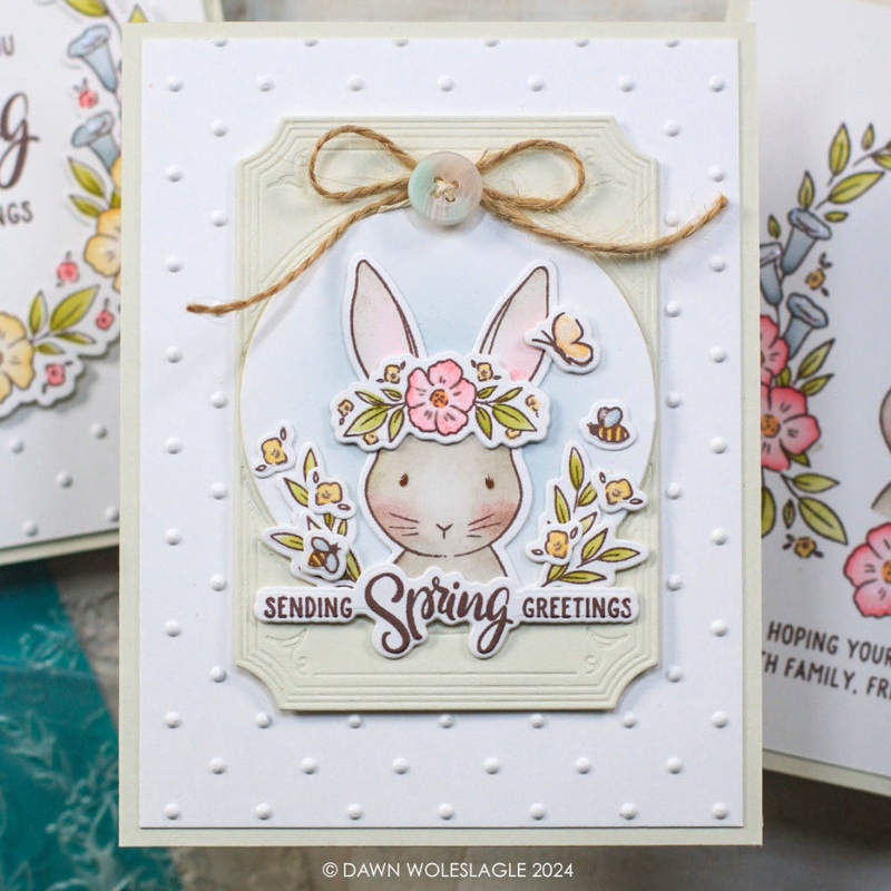 Storybook Spring – Set of 4 – 6×6 Coordinating Stencils