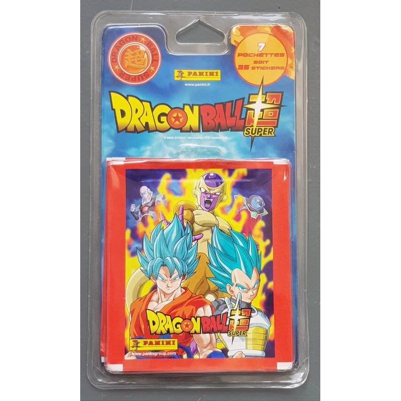 2018 Panini Dragon Ball Super Stickers Sealed Hanger Pack (7ct)
