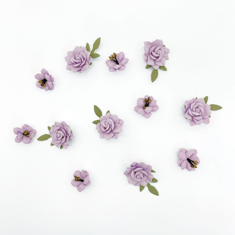 49 And Market Florets Paper Flowers Soft Lilac
