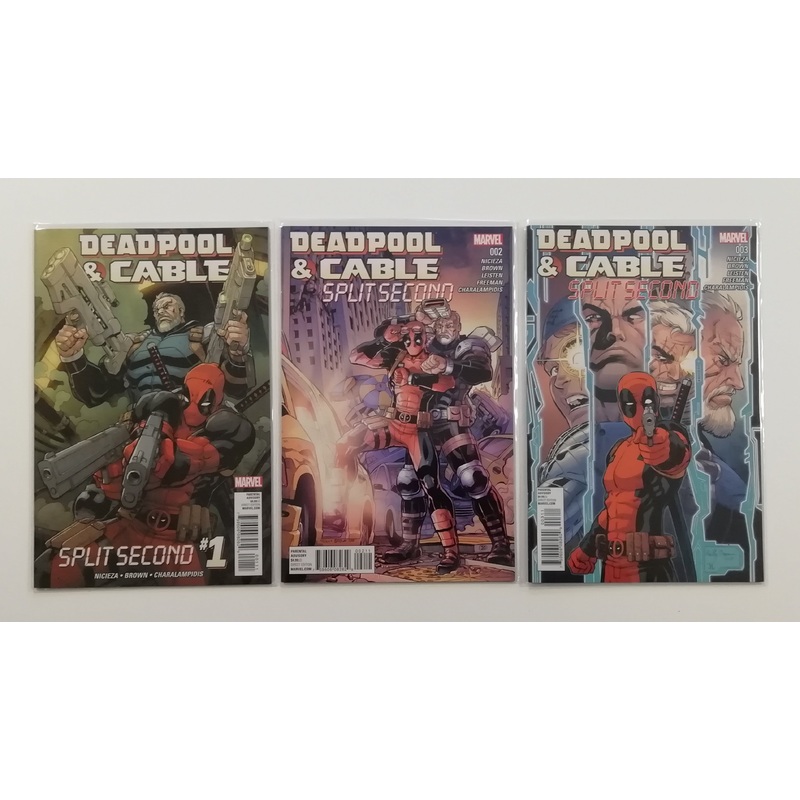 Deadpool & Cable Split Second #1-3 NM-/NM Complete Set