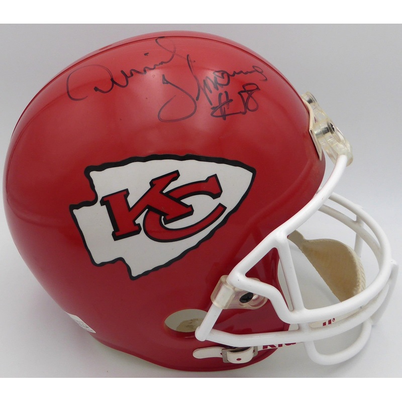 Derrick Thomas Autographed Replica Full Size Helmet Chiefs Beckett #A08462