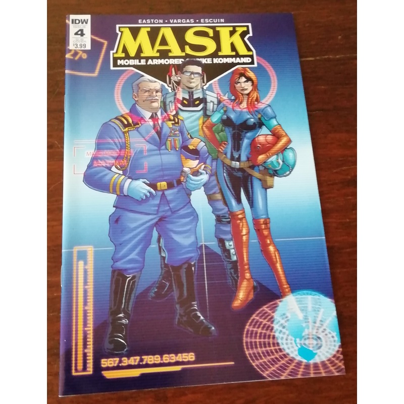 MASK Mobile Armored Strike Kommand #4 NM Sub Variant