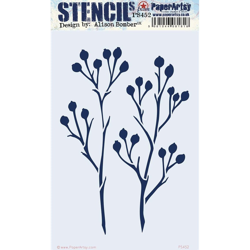 PaperArtsy – PA Stencil 452 {EAB}