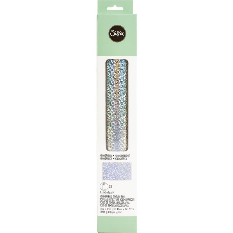 Sizzix Surfacez Texture Roll 12X48 Holographic