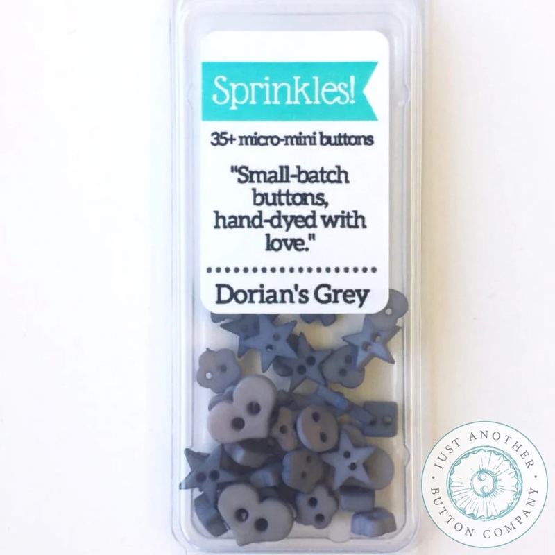 Sprinkle Pack Mini Buttons – Dorian’s Gray