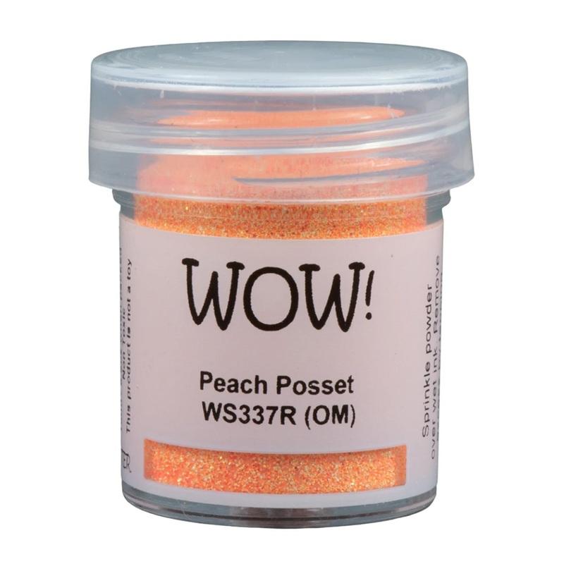 WOW! Embossing Glitter Embossing Powder – Peach Posset