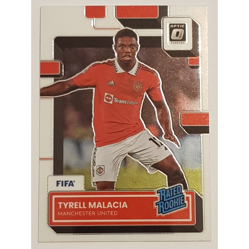 2022-23 Panini Donruss Soccer Optic FIFA Tyrell Malacia #200 Rookie Card