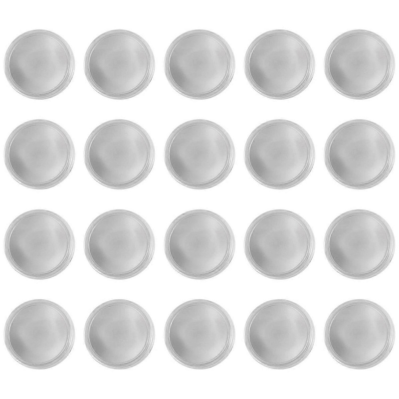 20pcs Blank Challenge Coins Metal Stamped Sublimation Blanks