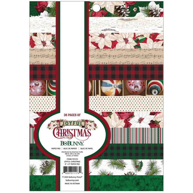 BoBunny – Single-Sided Paper Pad 6X8 36/Pkg