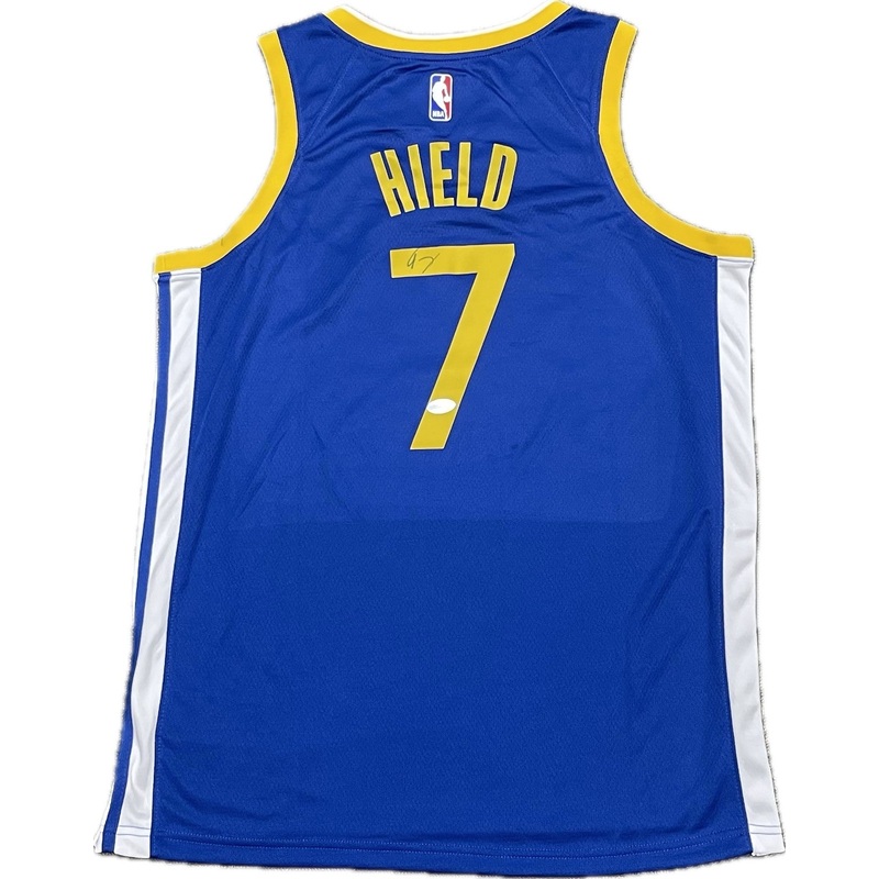 Buddy Hield Signed Jersey PSA Golden State Warriors Autographed