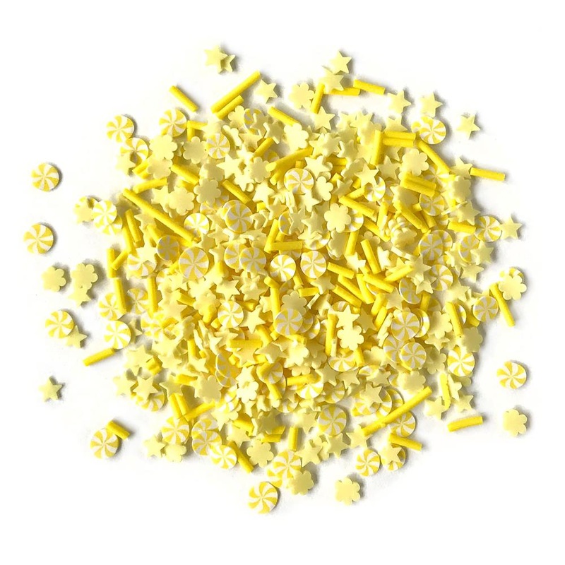 Buttons Galore Sprinkletz Embellishments 12g Canary