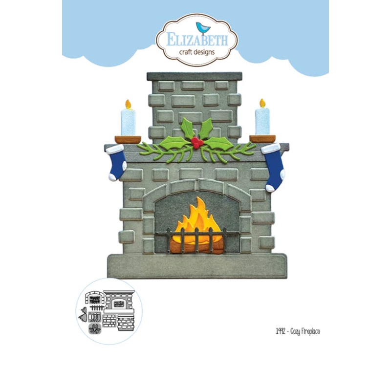 Elizabeth Craft Designs – Cozy Fireplace