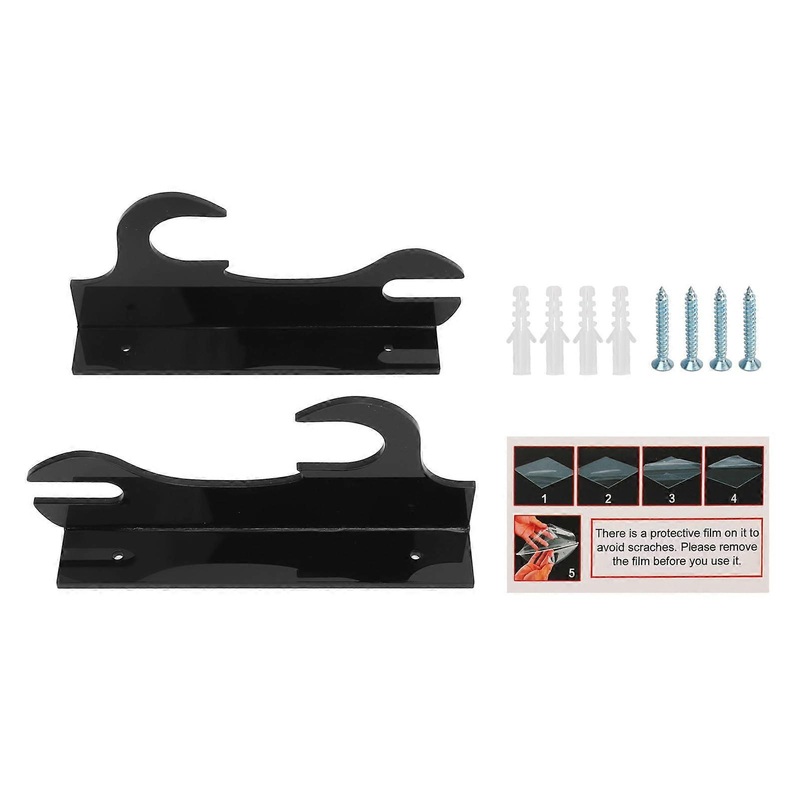 Pack of 2 Sword Wall Mount, Katana Holder, Sword Hook, Sword Stand, Wall Mount, Sword Stand, Wand Stand, Sword Belt Holder for Display (Acrylic)