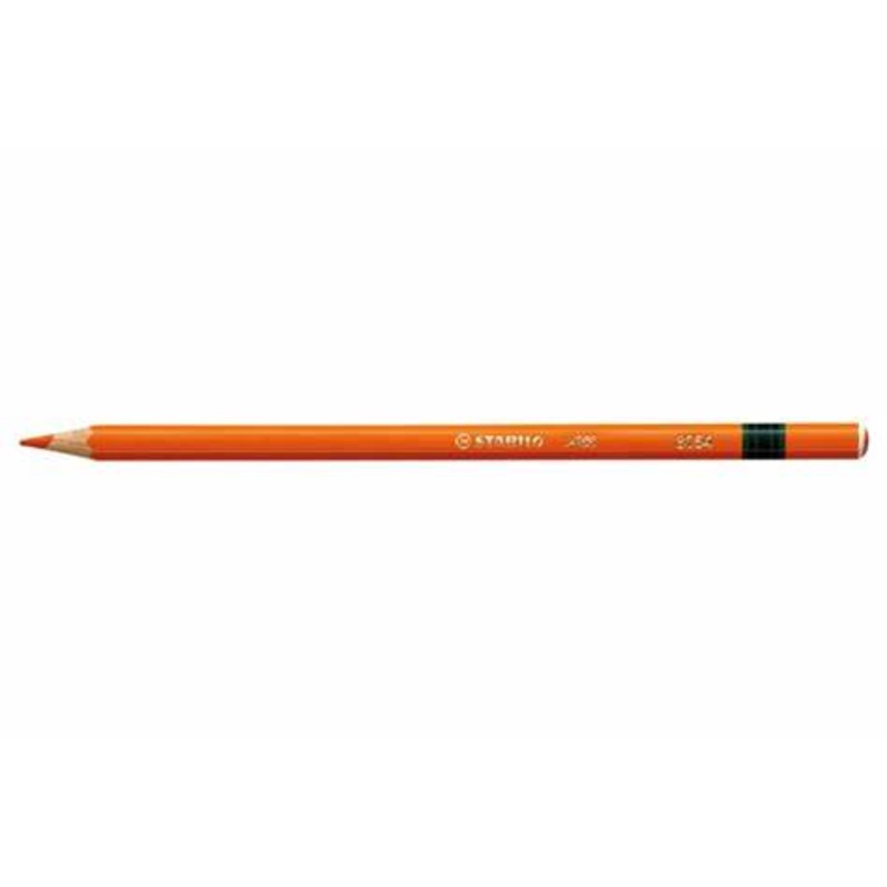 STABILO Colored Pencils For Film & Glass, Orange