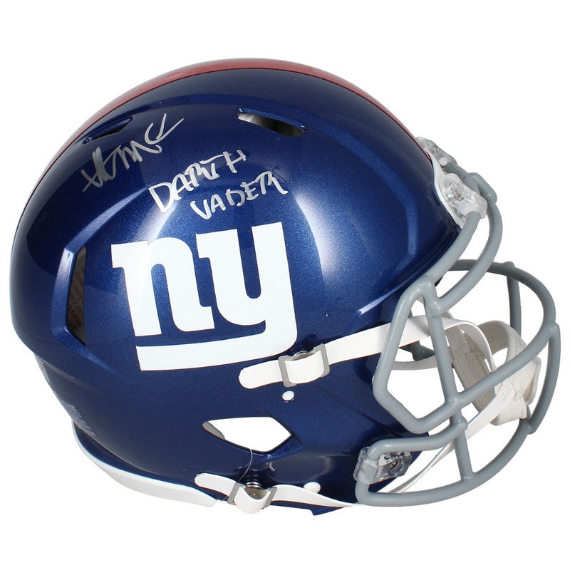 Abdul Carter Autographed Darth Vader Giants Authentic Speed Helmet Fanatics