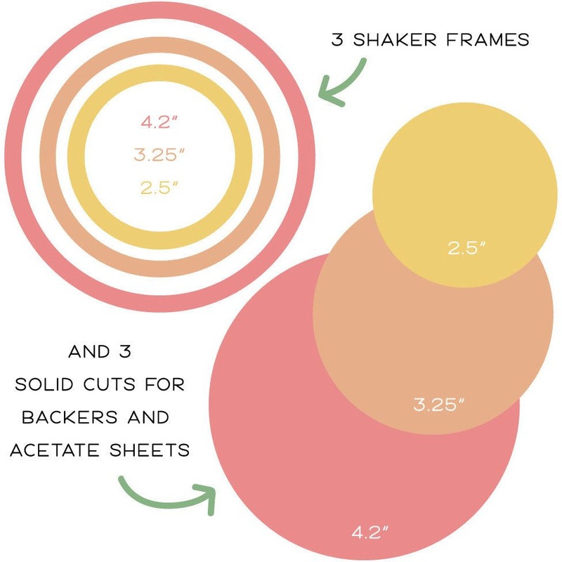 Circlescapes Shaker Frames – Honey Cuts – Retiring