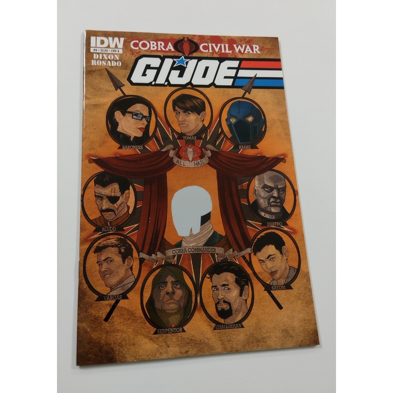 GI Joe Vol.2 #8 NM- (Scratch cover)