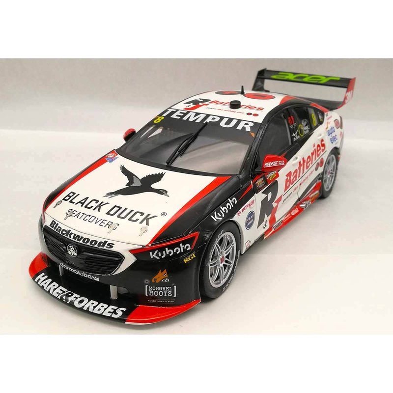 Holden ZB Commodore – R&J Batteries – #8, N.Percat / T.Randle – Race 31, 2020 Supercheap Auto Bathurst 1000 – Diecast Model Car – 1:18 Scale Diecast Model Car