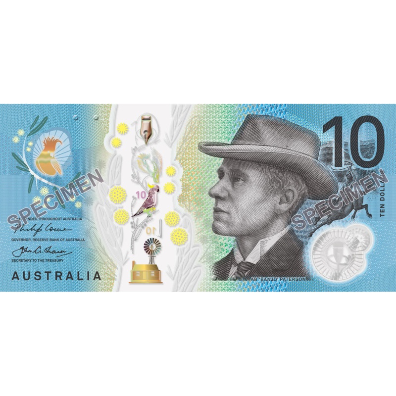 RBA Fold 2017 $10 L/F Next Gen Uncirculated