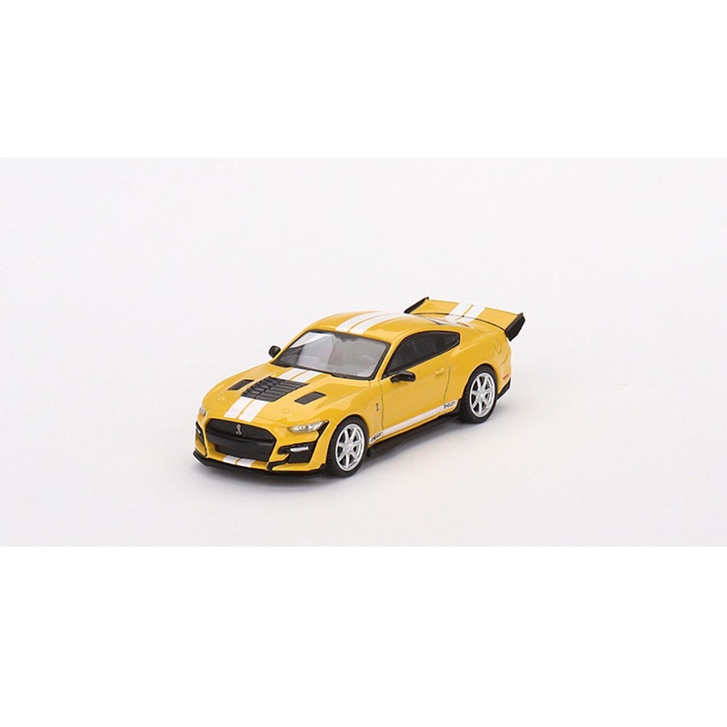 Shelby GT500 Dragon Snake Concept  Yellow  – 1:64 Scale Diecast Model Car