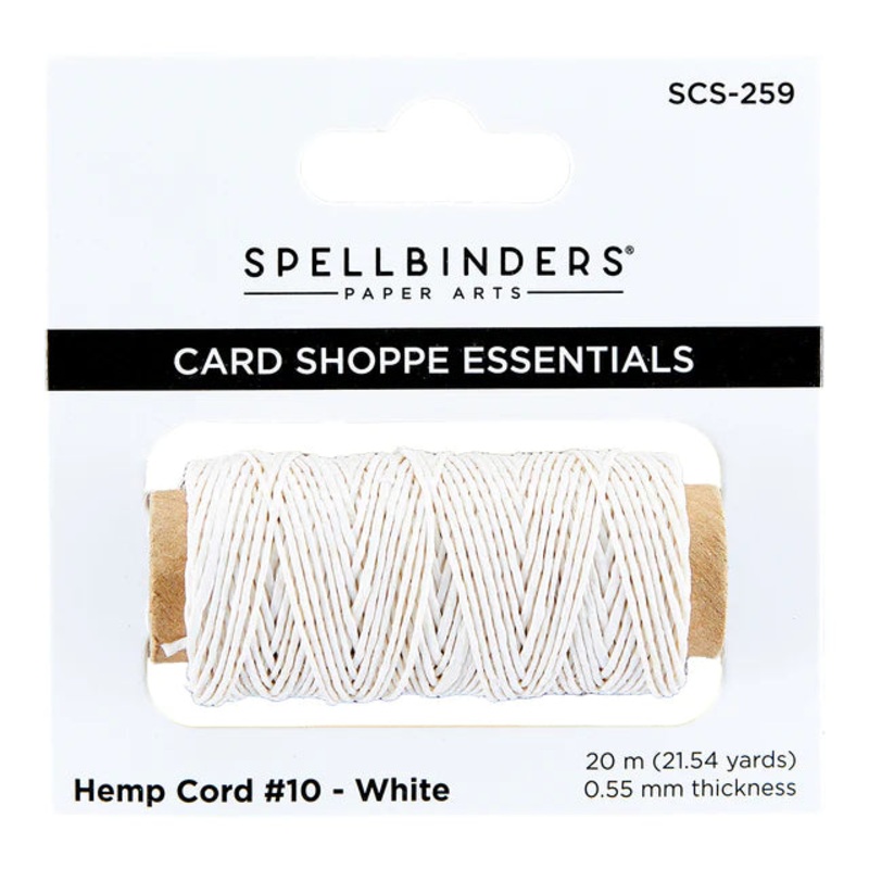 Spellbinders WHITE CORD FROM SEALED BY SPELLBINDERS COLLECTION