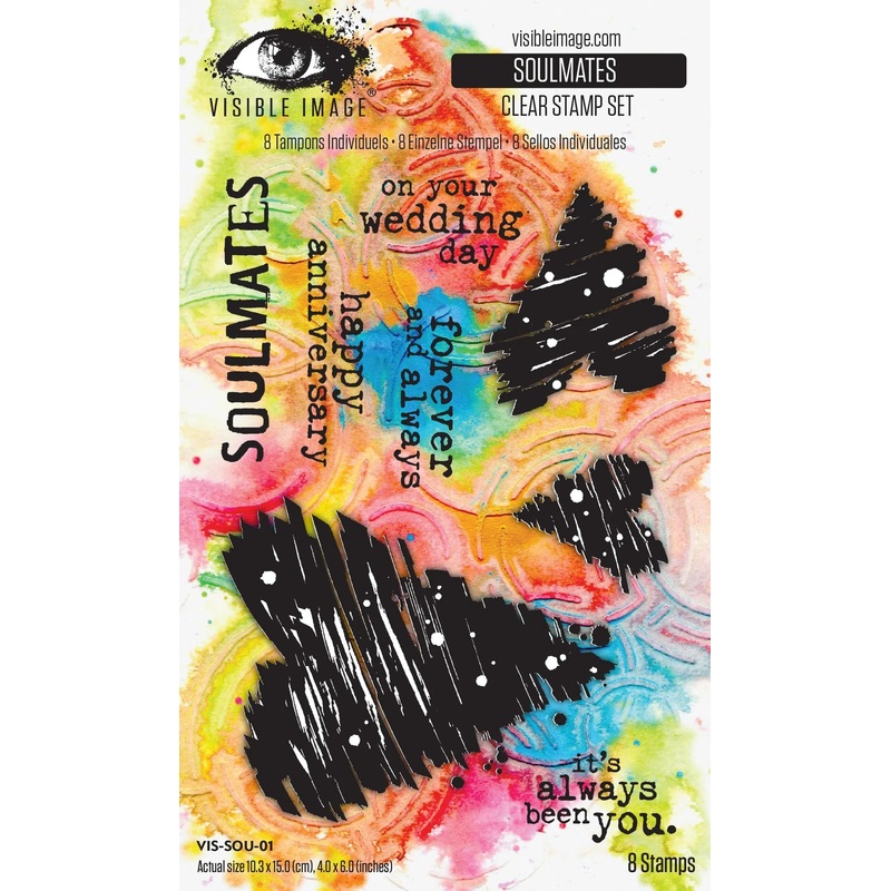 Visible Image – Soulmates 4in x 6in Stamp Set