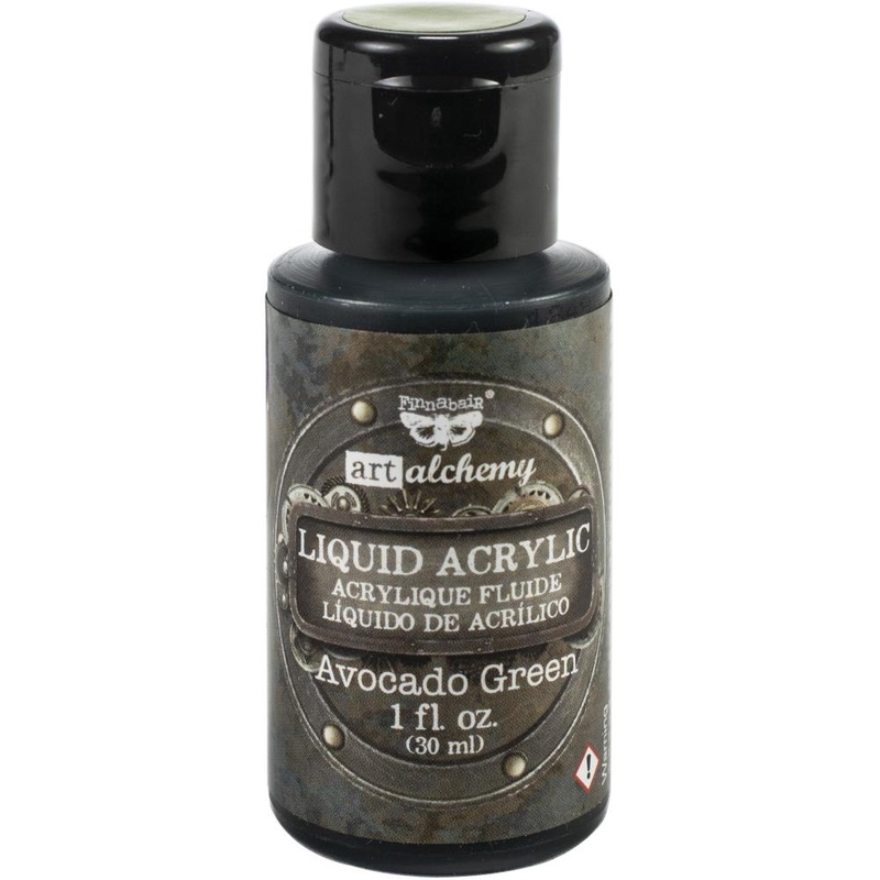 Finnabair Art Alchemy Liquid Acrylic Paint 1 Fluid Ounce – VARIOUS COLORS