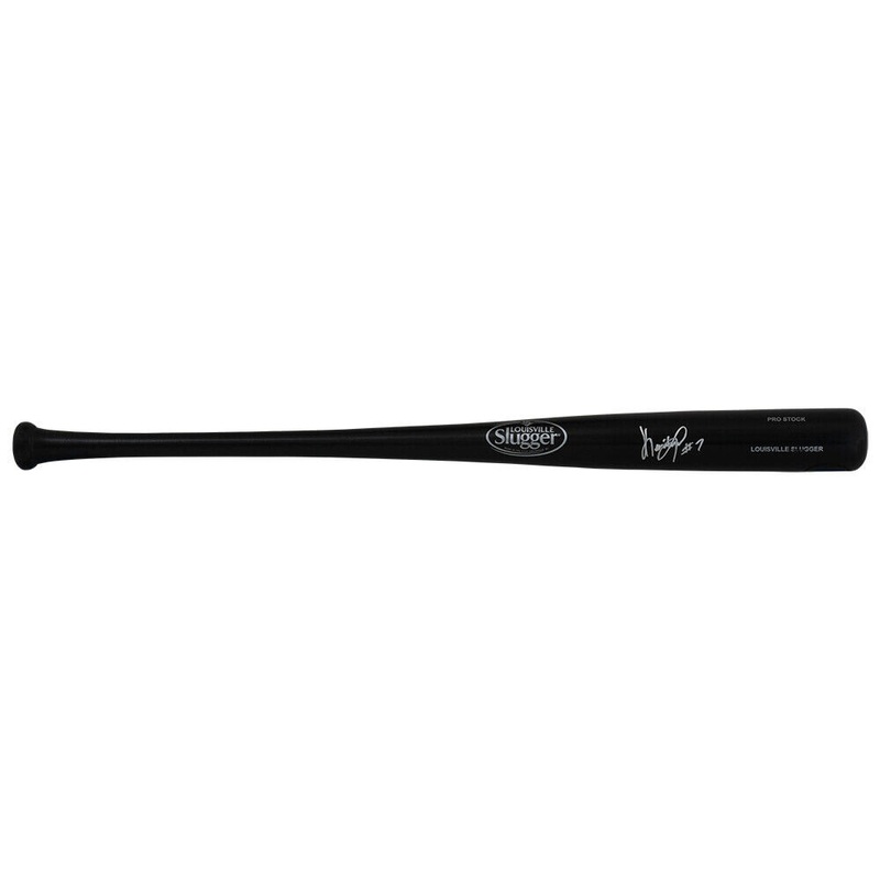 Kevin Mitchell Signed louisville Slugger Pro Black Baseball Bat – (SCHWARTZ COA)