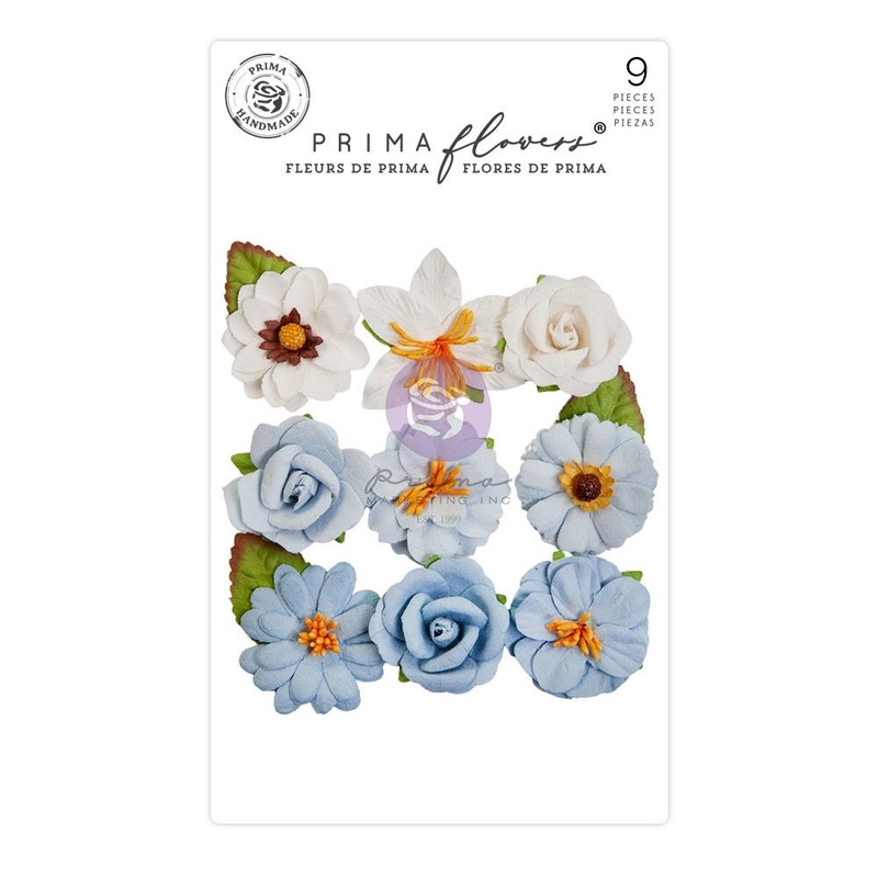 Prima Marketing Mulberry Paper Flowers Shades Of Spring/Spring Abstract