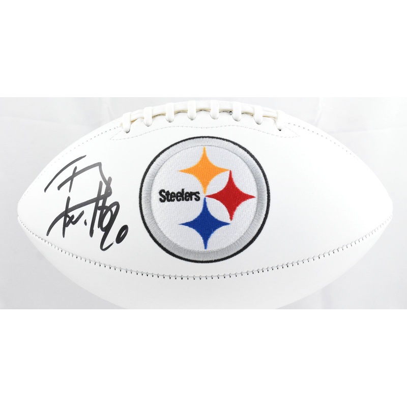 T.J. Watt Autographed Pittsburgh Steelers Logo Football – Beckett W Hologram