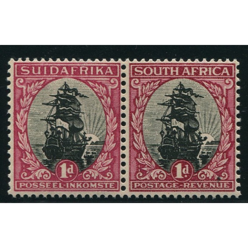 1930 ROTO 1d BLACK & MAROON MNH – SACC 43b