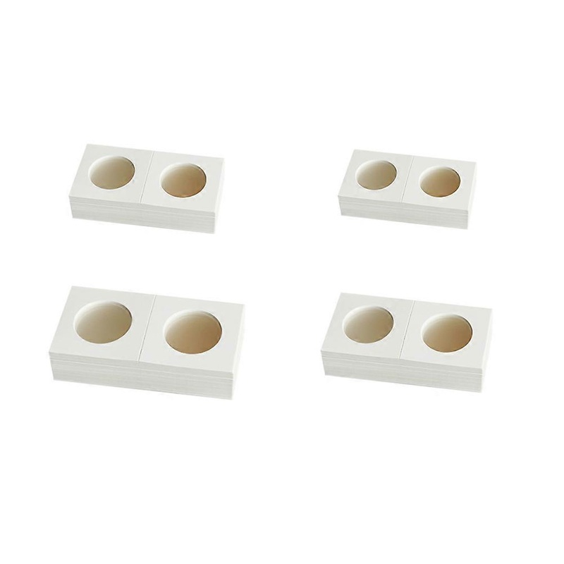 200pcs Paper Coin Holders Coin Flips for Coin Collection in The Coin Album
