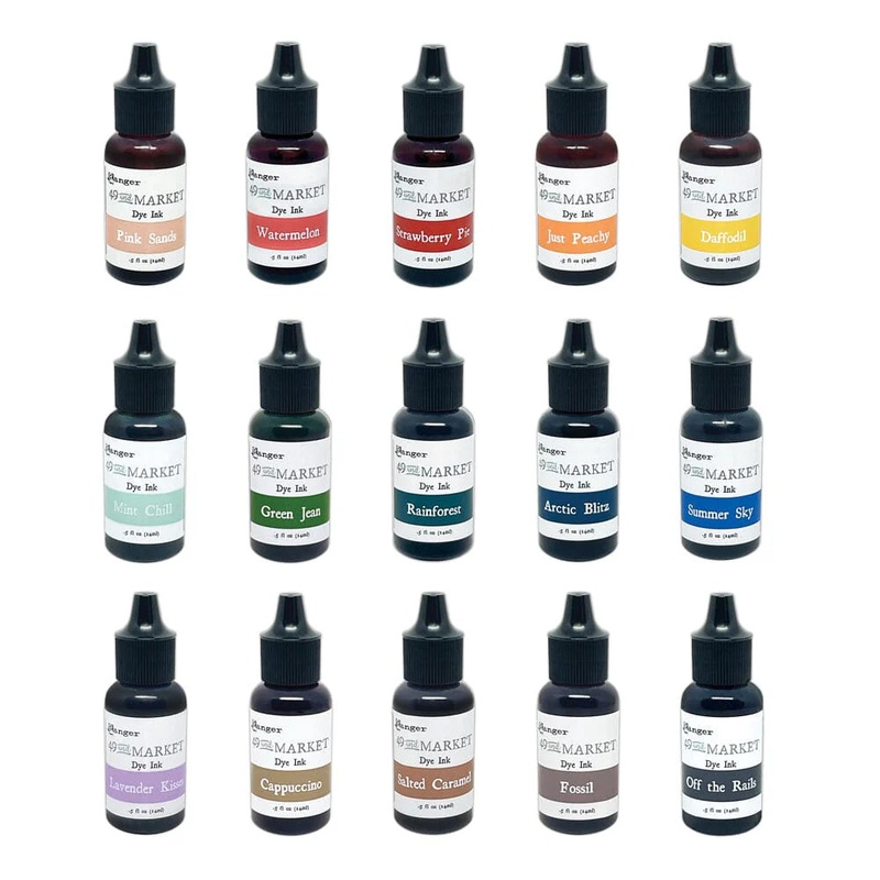 49 And Market Dye Ink Reinkers 0.5oz – VARIOUS COLORS