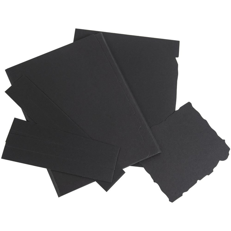 49 And Market Foundations Jagged Quarter Flip Folio Black