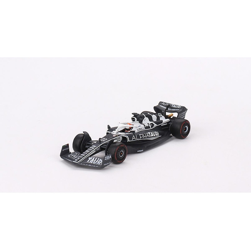 AlphaTauri AT03 #22 Yuki Tsunoda 2022 Abu Dhabi Grand Prix – 1:64 Scale Diecast Model Car